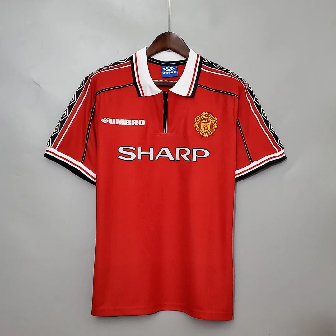 Retro 1998/1999 Manchester United Home Jersey