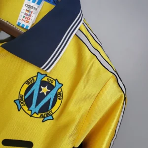 Retro 1998/1999 Marseille Away yellow Jersey