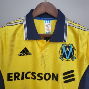 Retro 1998/1999 Marseille Away yellow Jersey