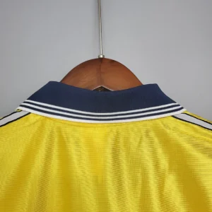 Retro 1998/1999 Marseille Away yellow Jersey