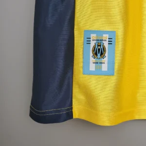 Retro 1998/1999 Marseille Away yellow Jersey