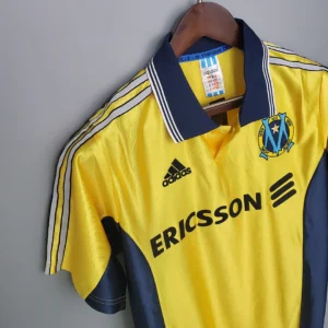 Retro 1998/1999 Marseille Away yellow Jersey