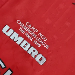 Retro 1999/2000 曼联 Home Jersey