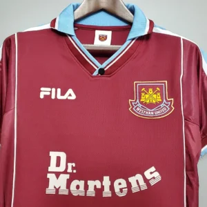 Retro 1999/2001 West Ham United Home Jersey