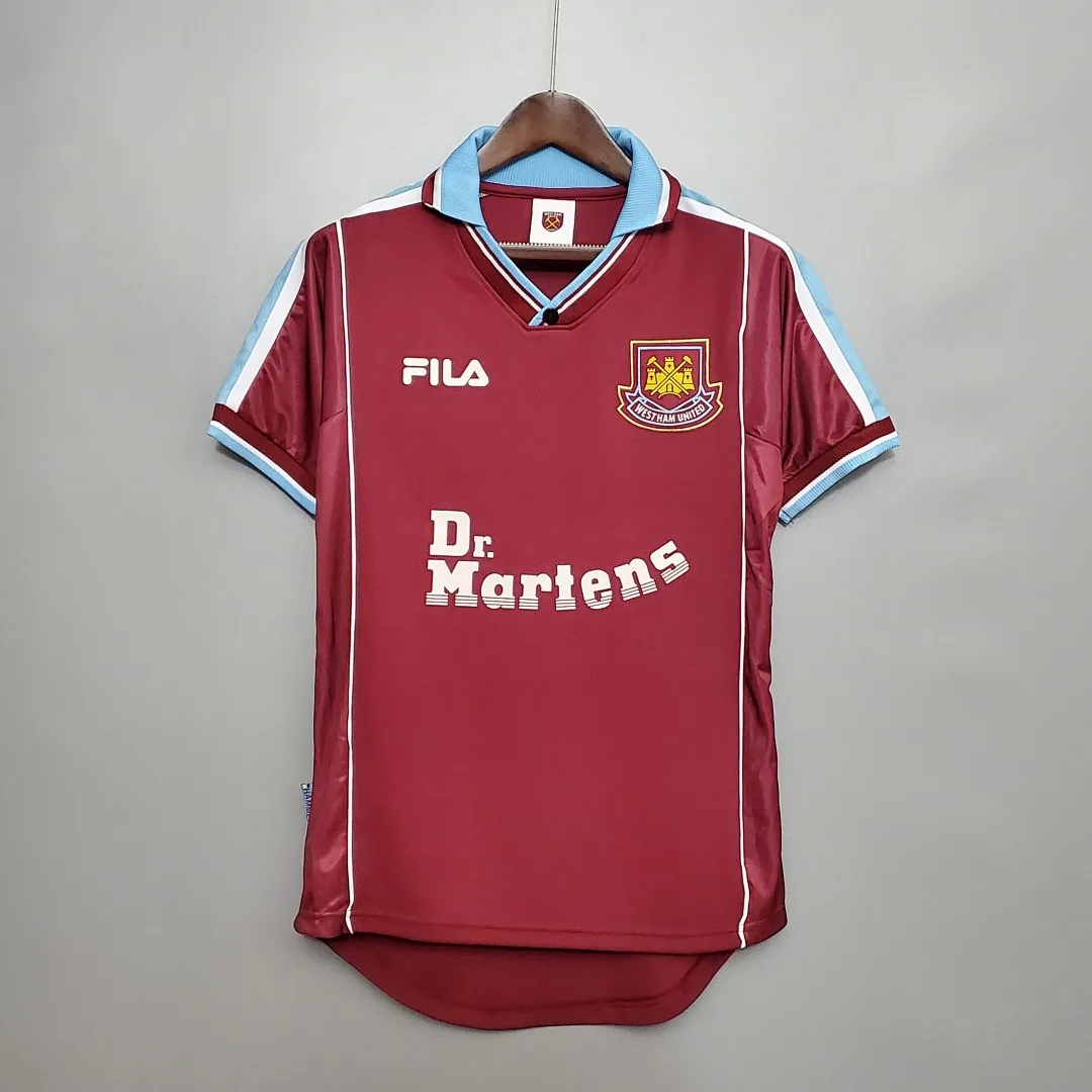 Retro 1999/2001 West Ham United Home Jersey