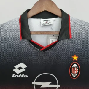 Retro AC 1995/1996 Training Suit Black Jersey