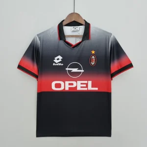 Retro AC 1995/1996 Training Suit Black Jersey