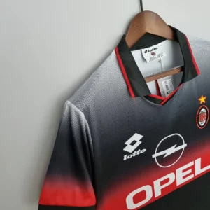 Retro AC 1995/1996 Training Suit Black Jersey