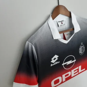 Retro AC 1995/1996 Training Suit Black & White Jersey