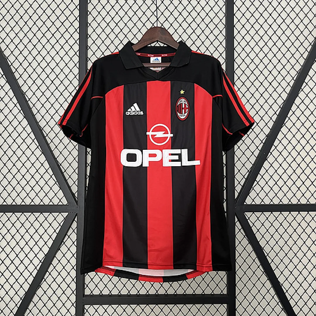 Retro AC Milan 2001/2002 Home Jersey