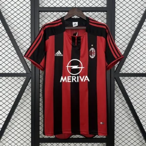 Retro AC Milan 2003/2004 Home Jersey