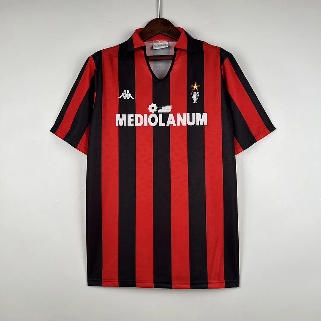 Retro AC Milan 1989/1990 Home Jersey