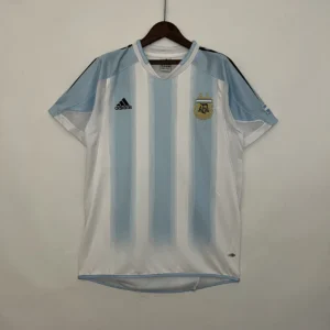 Retro Argentina 2004/2005 Home Jersey