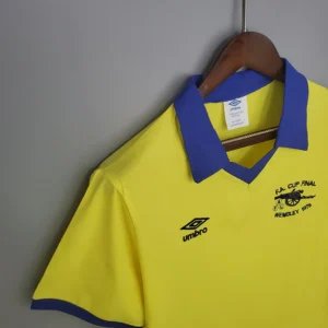 Retro Arsenal 1971/1979 Away yellow Jersey