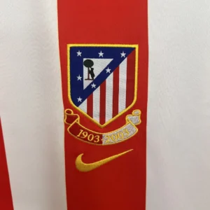 Retro Atletico Madrid 2003/2004 Centenary Home Stadium Jersey