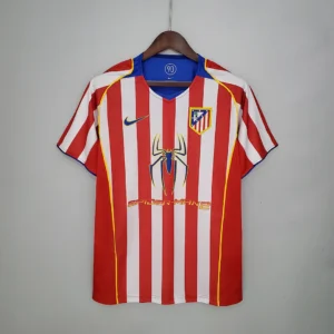 Retro Atletico Madrid 2004/2005 Home Jersey
