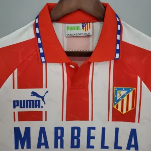 Retro Atletico Madrid 1994/1995 Home Jersey