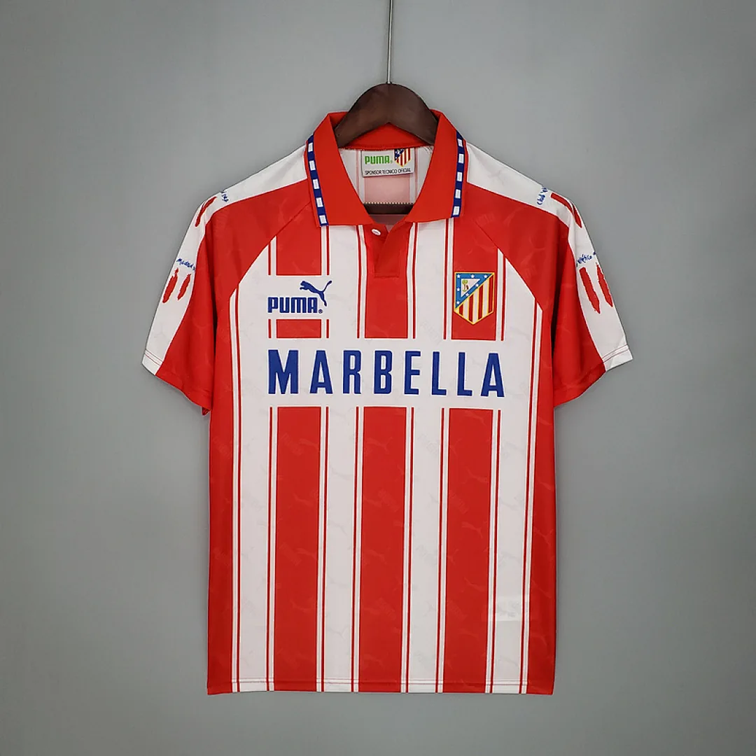 Retro Atletico Madrid 1994/1995 Home Jersey