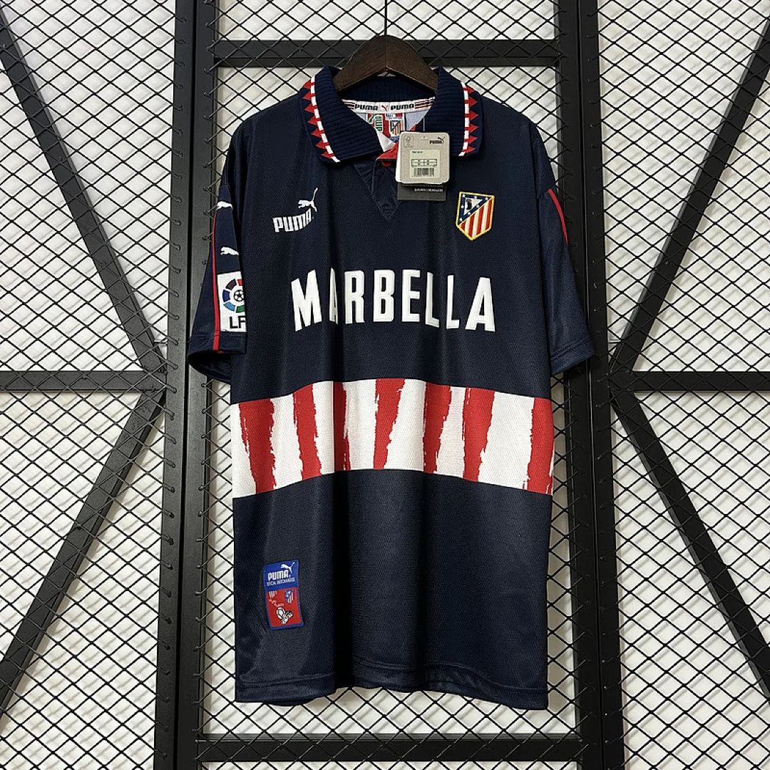 Retro Atletico Madrid 1997/1998 Away Jersey