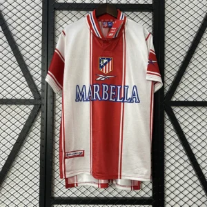 Retro Atletico Madrid 1999/2000 Home Jersey
