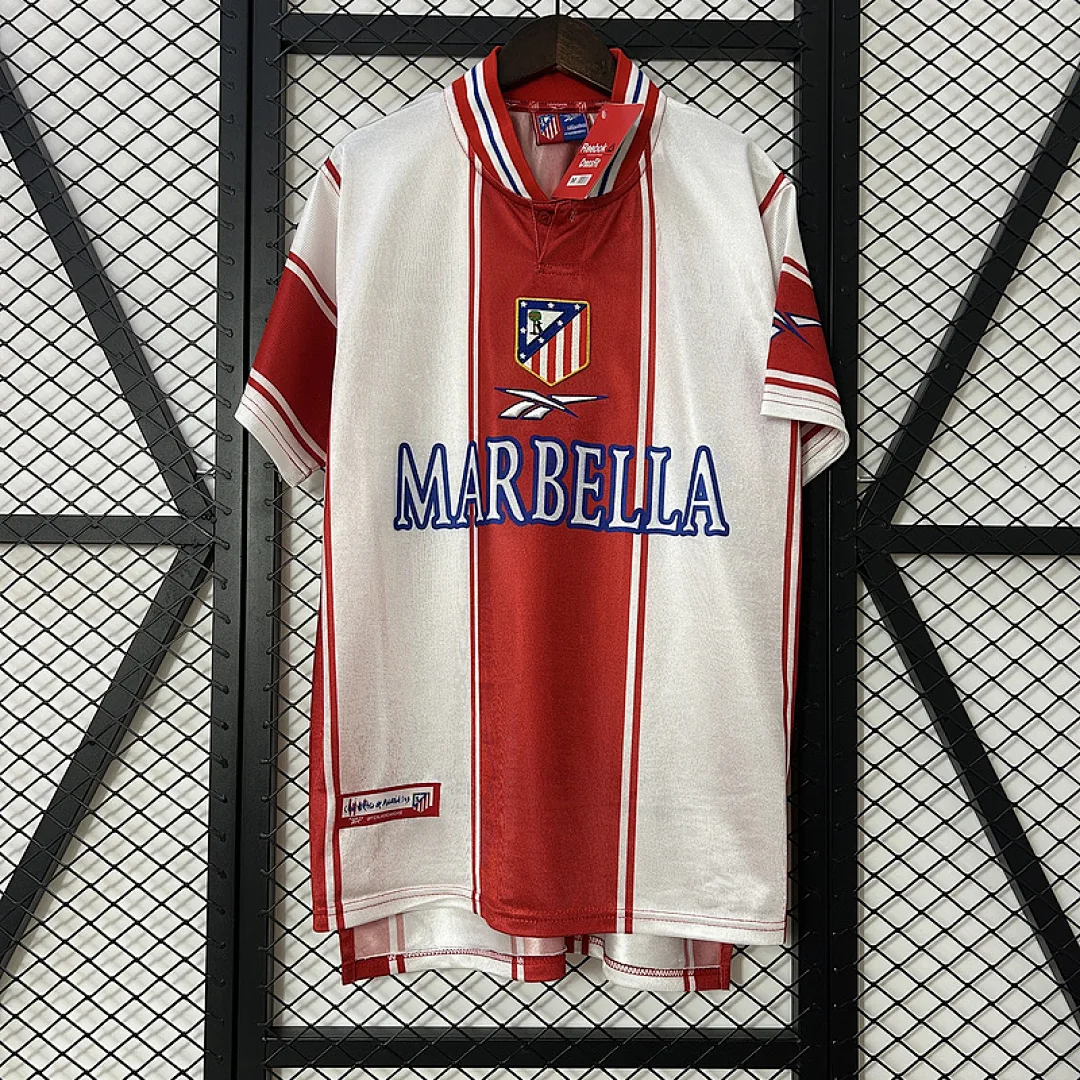 Retro Atletico Madrid 1999/2000 Home Jersey