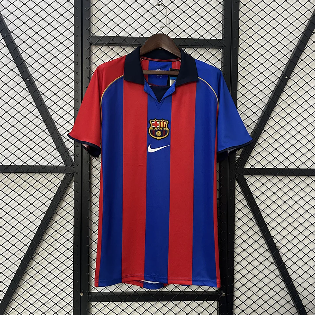 Retro Barcelona 2001/2002 Home Jersey
