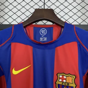 Retro Barcelona 2004/2005 Home Jersey