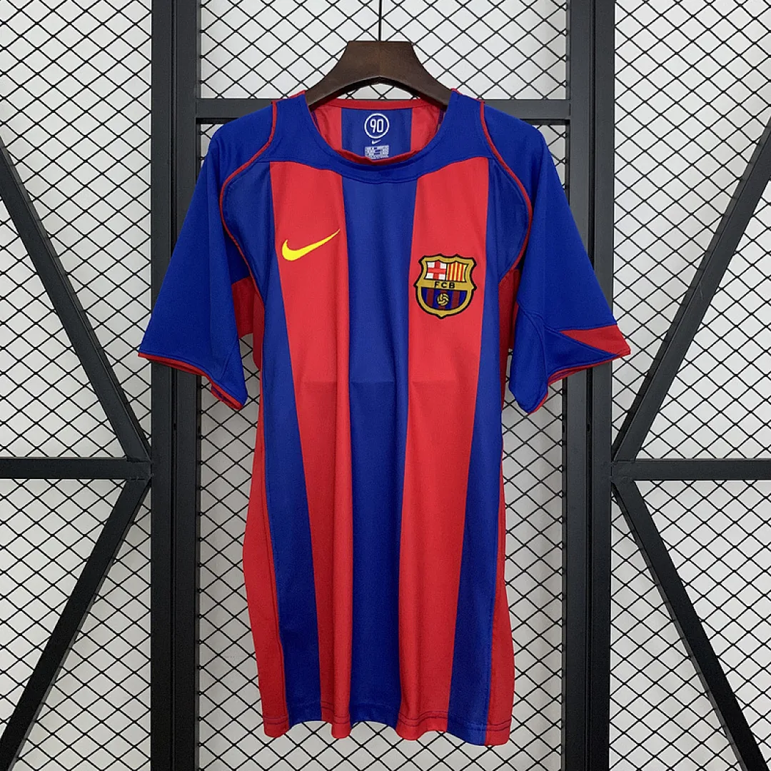 Retro Barcelona 2004/2005 Home Jersey