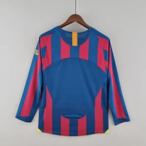 Retro barcelona 2005/2006 Long Sleeve Home Jersey