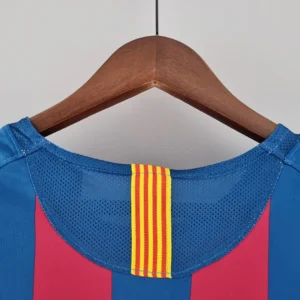 Retro barcelona 2005/2006 Long Sleeve Home Jersey