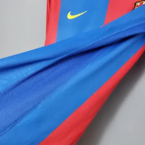 Retro Barcelona 2006/2007 Long Sleeve Home Jersey