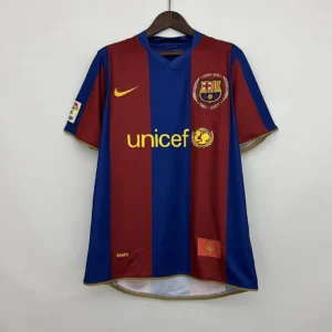 Retro Barcelona 2007/2008 Home Jersey