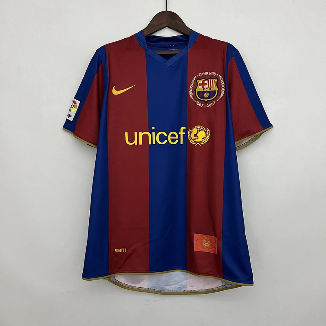 Retro Barcelona 2007/2008 Home Jersey