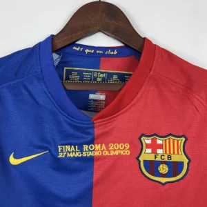 Retro Barcelona 2008/2009 UEFA Champions League Home Jersey