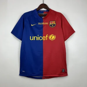 Retro Barcelona 2008/2009 UEFA Champions League Home Jersey