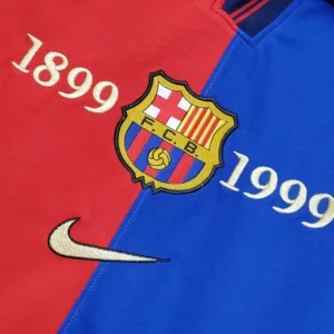 Retro Barcelona 100th Anniversary version Home Jersey