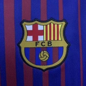 Retro Barcelona 2017/2018 Home Jersey