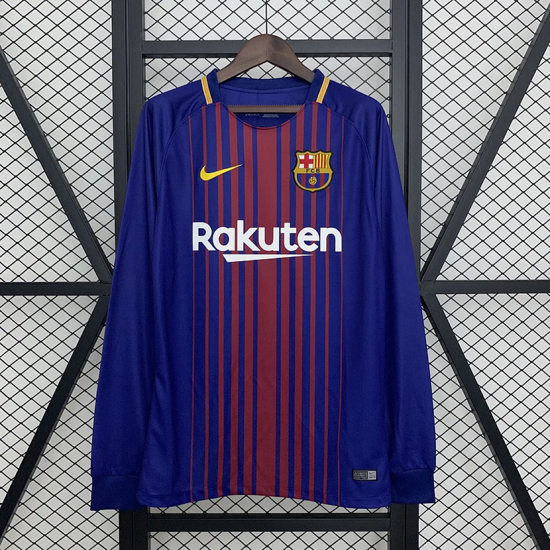 Retro Barcelona 2017/2018 Home Jersey