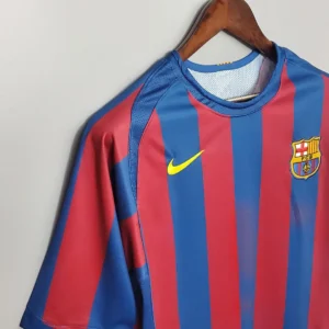 Retro Barcelona 2006 UEFA Champions League Home Jersey