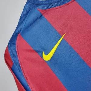 Retro Barcelona 2006 UEFA Champions League Home Jersey