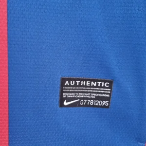 Retro Barcelona Long Sleeve 2006 UEFA Champions League Home Jersey