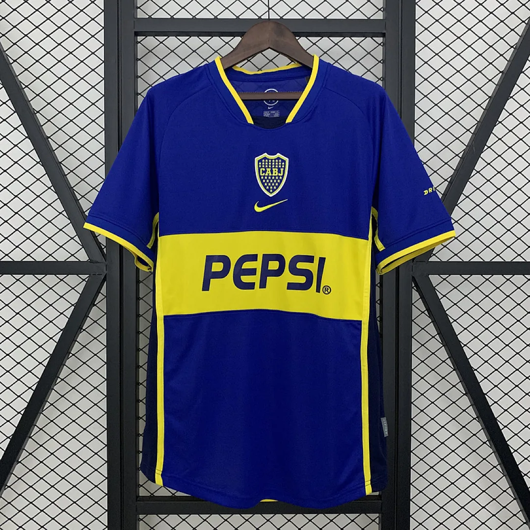 Retro Boca Juniors 2002/2003 Home Jersey