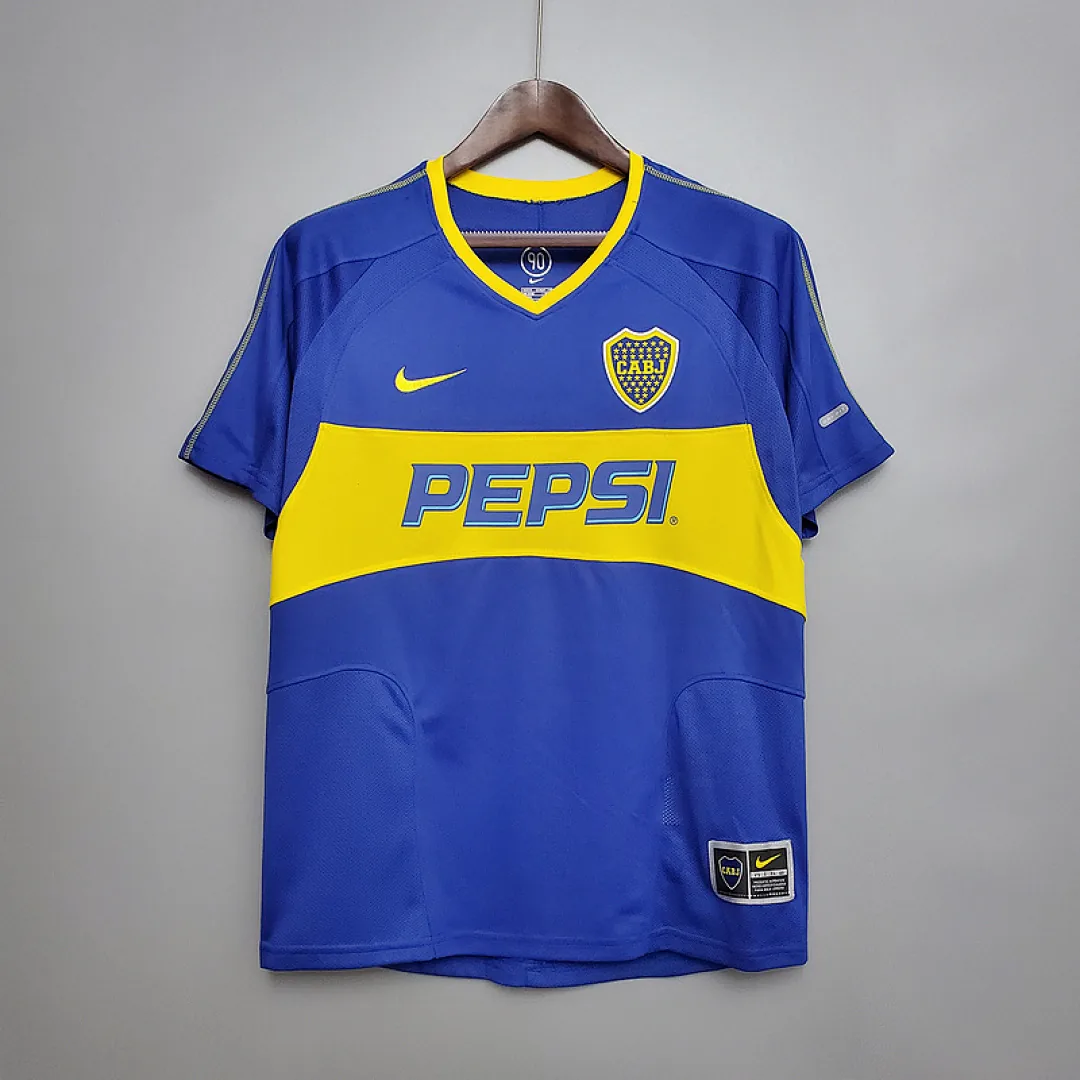 Retro Boca Juniors 2003/2004 Home Jersey