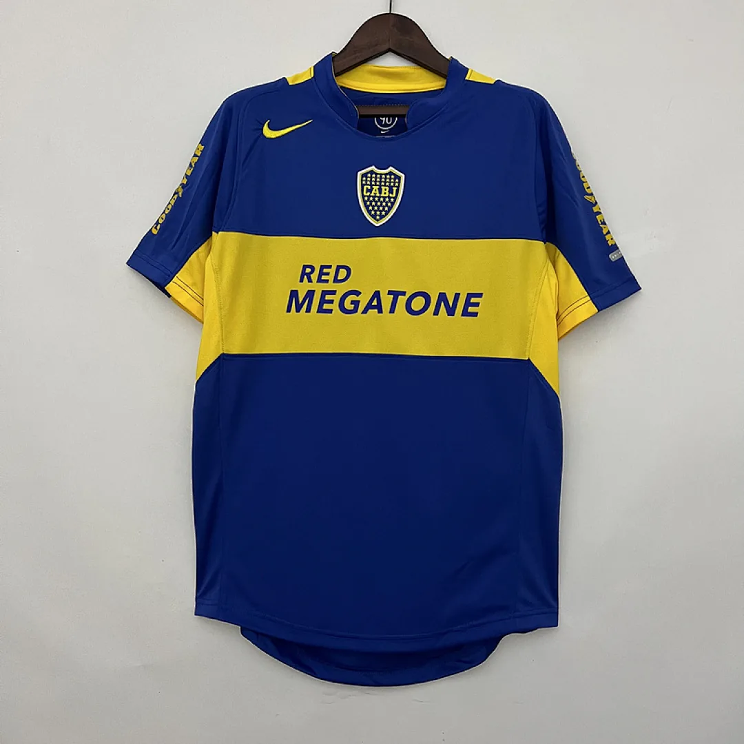 Retro Boca Juniors 2004/2005 Home Jersey