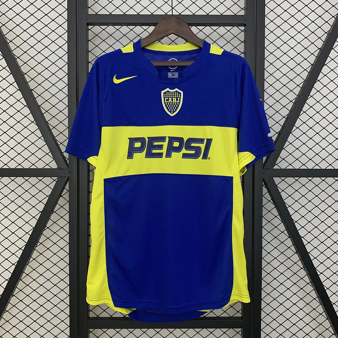 Retro Boca Juniors 2004/2005 Home Jersey