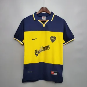 Retro Boca Juniors 1999 Home Jersey