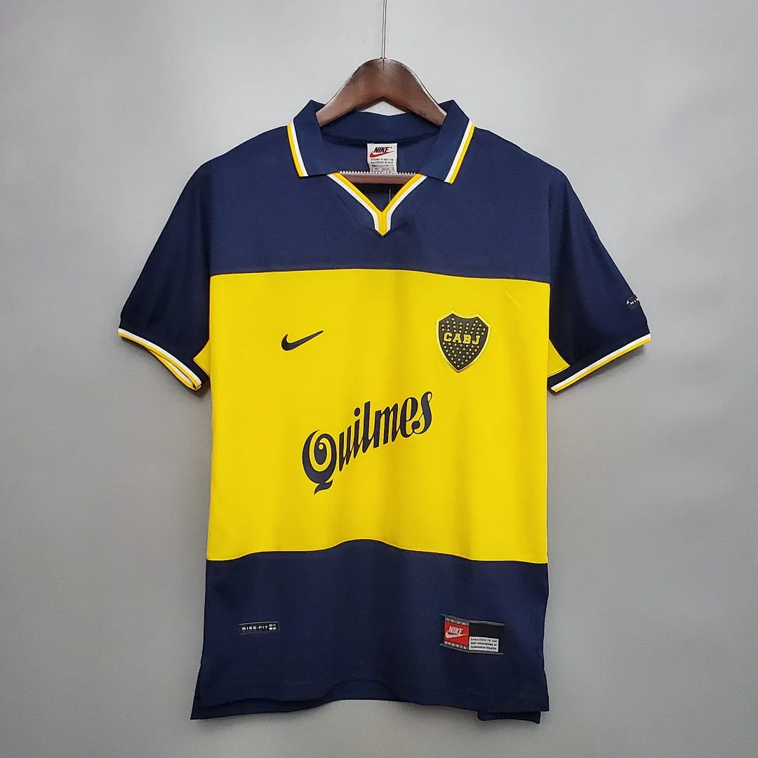 Retro Boca Juniors 1999 Home Jersey