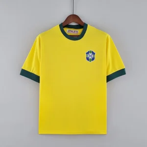 Retro brazil 1970 Home Jersey