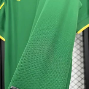Retro Brazil 1998 Goalkeeper Green Jersey