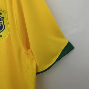 Retro Brazil 2006 Home Jersey